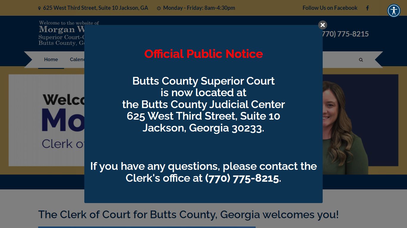 Butts County Clerk of Court – Morgan Ward – Clerk of Court for Butts ...